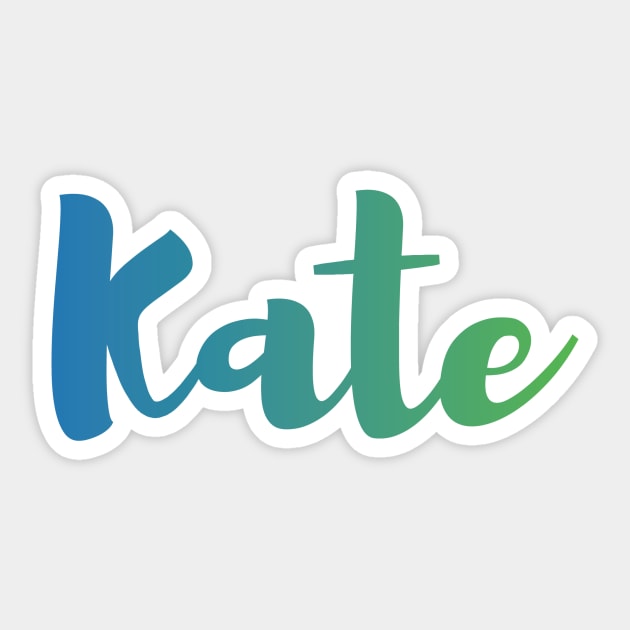 Kate Sticker by ampp